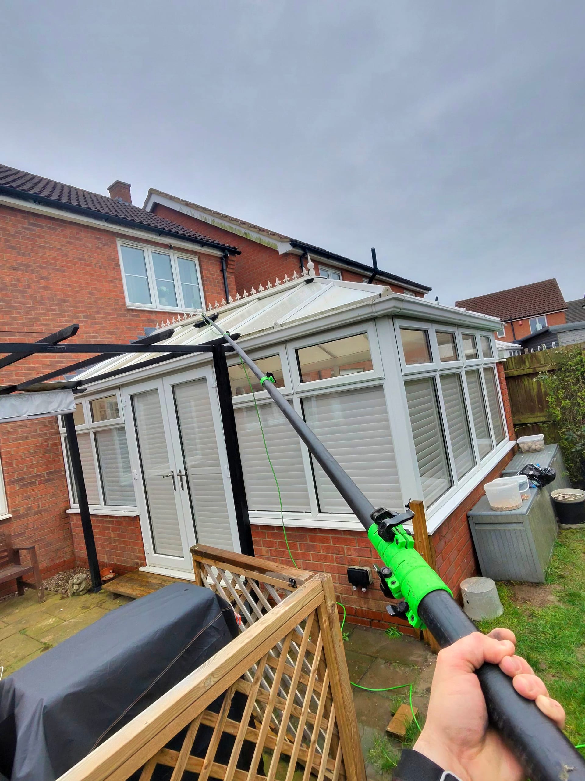 Conservatory cleaning in Grimsby