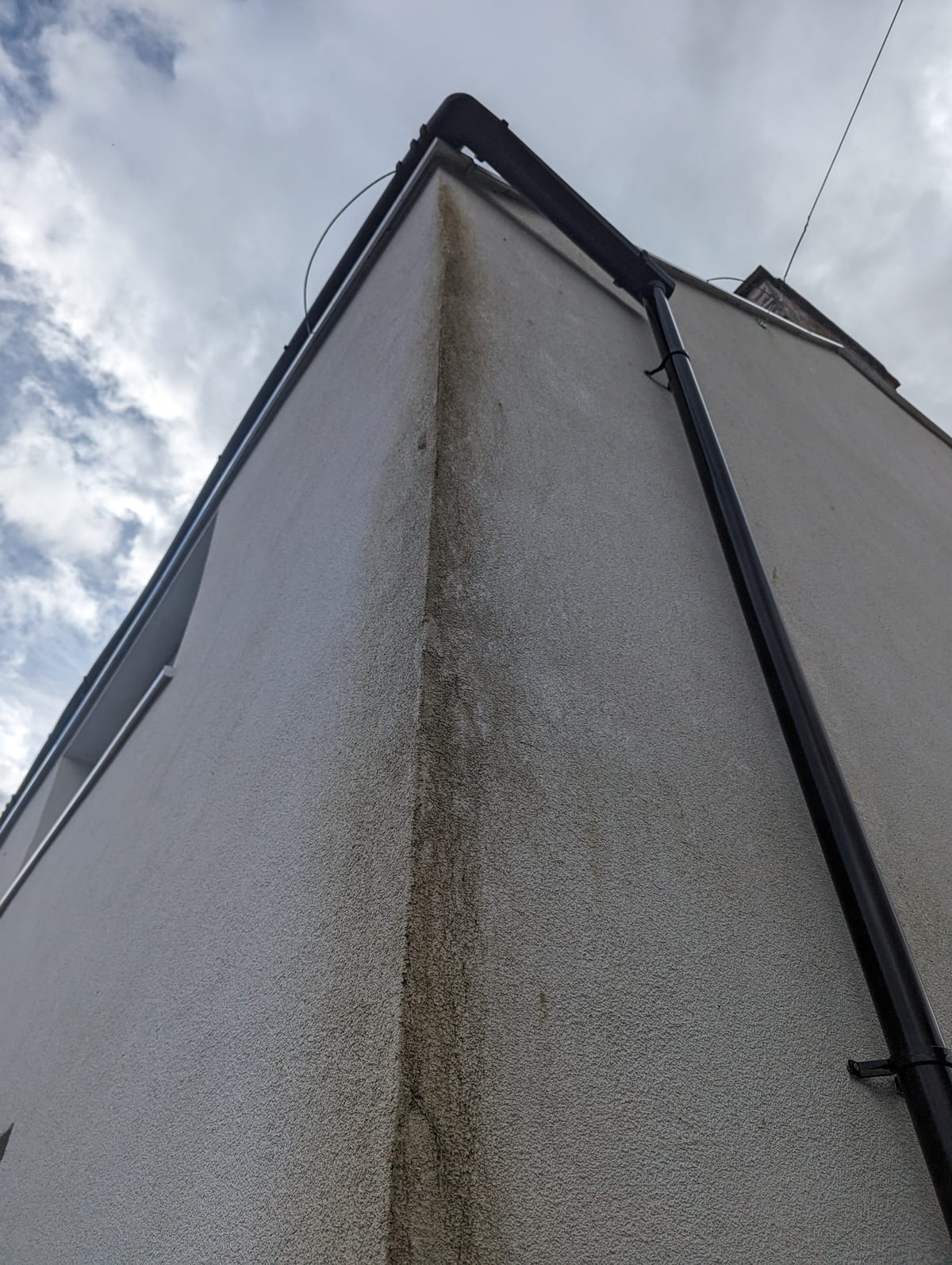 Render before soft washing in Grimsby